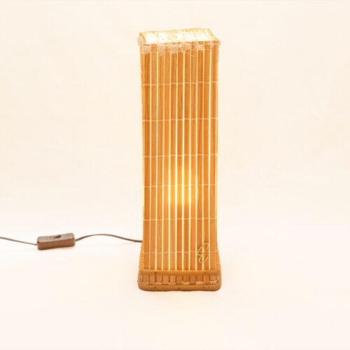 Candeeiro Wood Weave Quadrado da Ermelinda